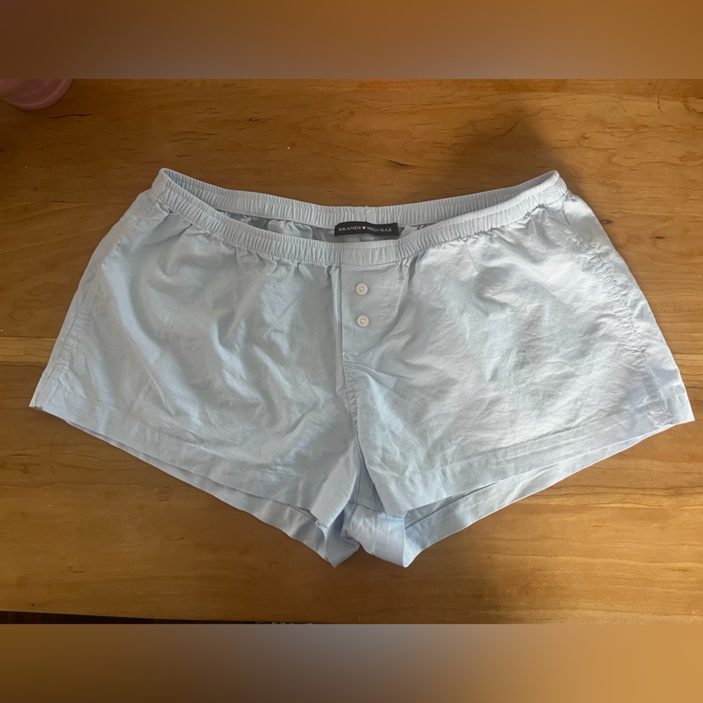 Brandy Melville Euc blue cotton shorts